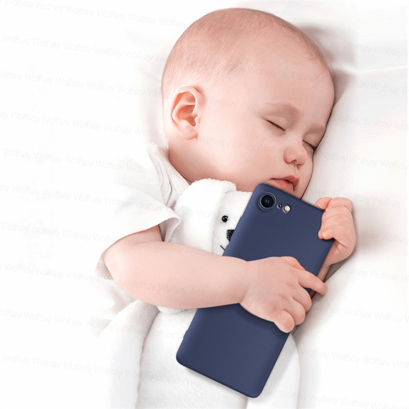 iPhone SE 2022 korpusam iPhone SE 2022 2020 6 7 8 vāciņš Triecienizturīgs mīksts TPU šķidrā silikona tālruņa aizmugurējais korpuss iPhone 2022