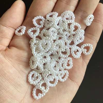 100 db gyöngy lánc körömdíszítés szívcsillag hold üreges kézműves körmök varázsalkatrészek luxus 3D manikűr ékszer kiegészítők