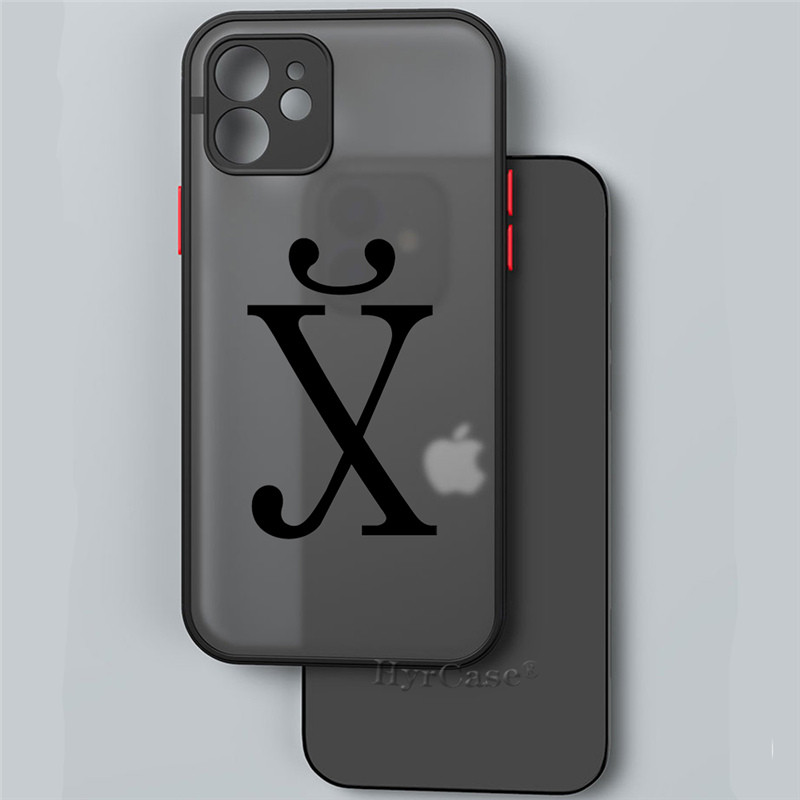 Za iPhone 13 12 11 Pro Max Mini XS X XR 7 8 Plus Case Ruski citat Slogan Modne riječi Mekani branik Mat tvrda stražnja maska