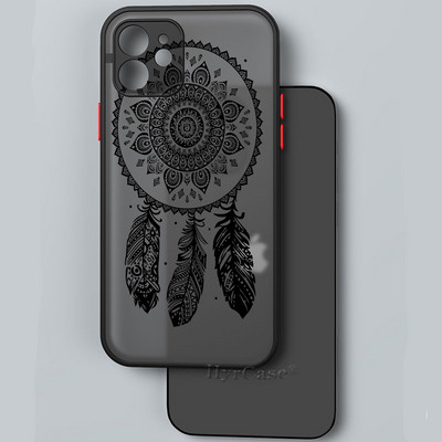 iPhone 13 12 11 Pro Max Mini XS X XR 7 8 Plus ümbrisele, must seksikas lilleline vintage pitslill pehme kaitseraua matt kõva tagakaas