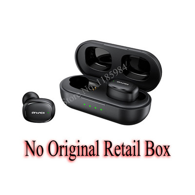 AWEI T13 Pro TWS Bluetooth 5.1 In Ear Mini Touch Earphone Sport HIFI Music Stereo Earbuds True Wireless with Power Charging Box