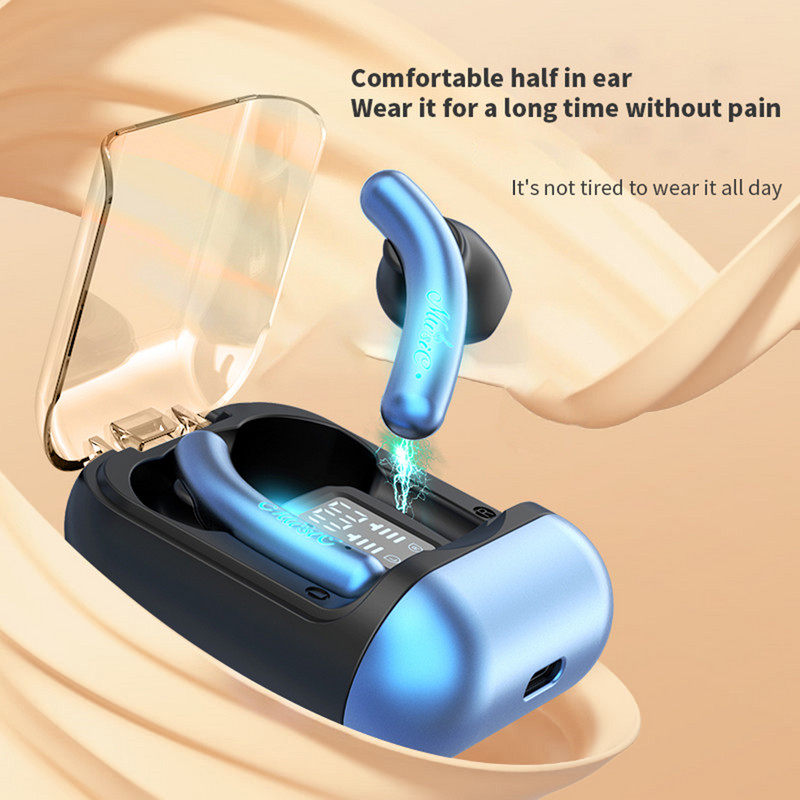 HOMEBARL N28 Buetooth 5.2 Creative Sport Game HIFI Mini In Ear Touch Screen Earphone Box Charge Box for Mobile Phone Tablet Notebook