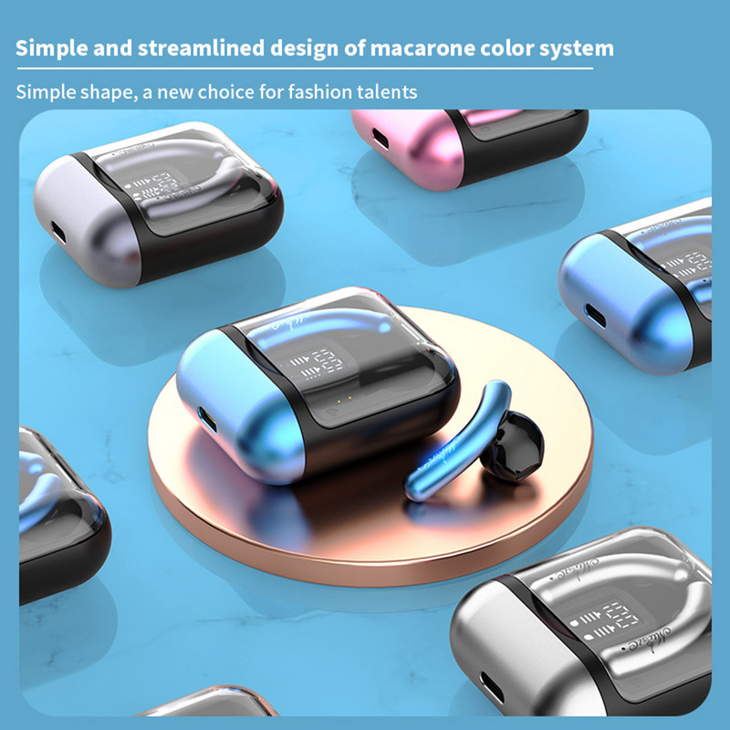 HOMEBARL N28 Buetooth 5.2 Creative Sport Game HIFI Mini In Ear Touch Screen Earphone Box Charge Box for Mobile Phone Tablet Notebook