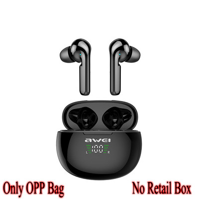 AWEI T15P TWS Bluetooth 5.0 In Ear Slušalice Touch Sport HIFI Music Stereo Earbuds True Wireless with Power Display Futrola za punjenje