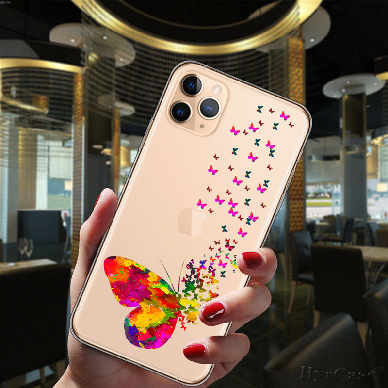 iPhone 13 12 11 14 Pro Max Mini XS XR 14Plus futrālim Populārs Love Laugh Life Cute Cat Fashion caurspīdīgs mīksts silikona vāciņš