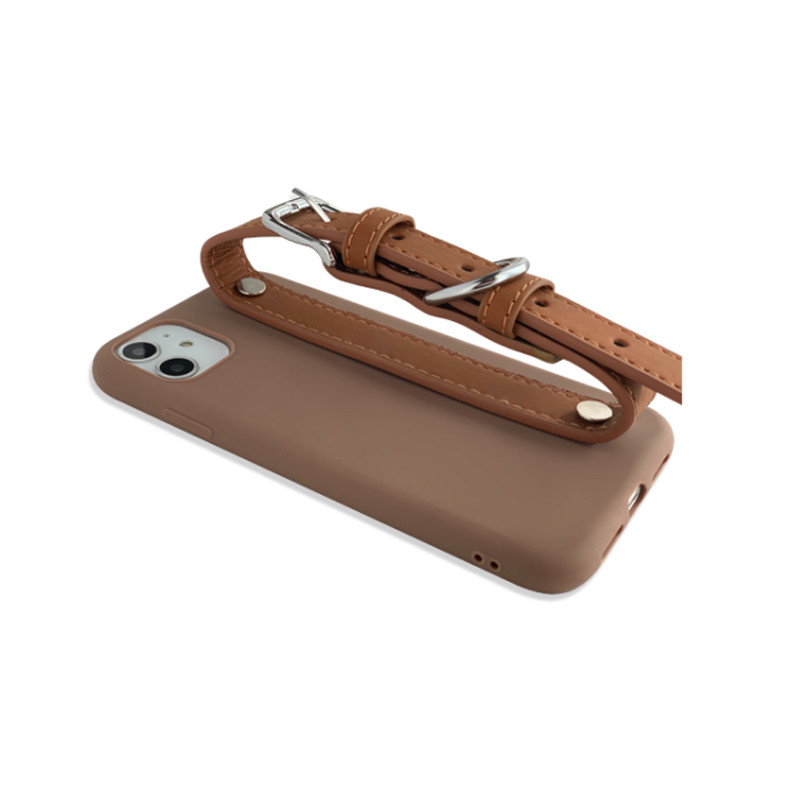 Nahast rihmaga randmepael silikoonümbris Samsung Galaxy S22 S21 S20 FE Ultra S10 S9 S8 Plus S7 edge telefonihoidja matt kate