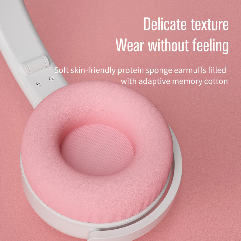 Bluetooth slušalice Sjajne slatke LED slušalice s mačjim medvjeđim šapama za djevojčice, dječake, djecu, djecu, poklon, slušalice, bežične HIFI stereo bas