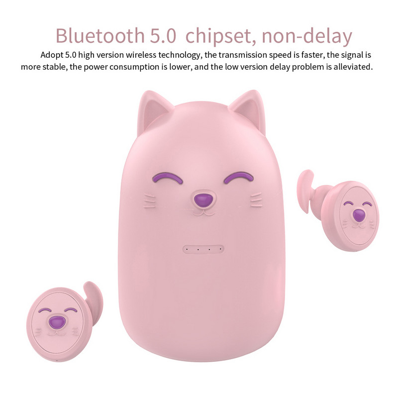 Bezdrôtové slúchadlá 2000mAh Bluetooth 5.0 Stereo slúchadlá do uší Bluetooth headsety s mikrofónom Kapacita batérie 2000mAh