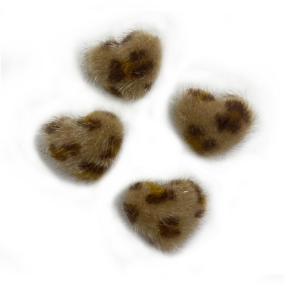 5gab Heart Pom Pom 3D nagu piekariņi 2021 Summer New Magnetic Nail Pom komplekts Accent Nail Magnetic Pom Puffy Pom Charms Nail Art