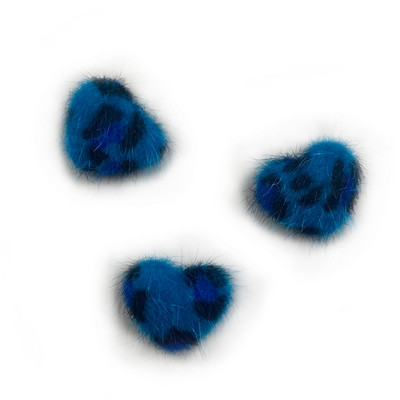 5gab Heart Pom Pom 3D nagu piekariņi 2021 Summer New Magnetic Nail Pom komplekts Accent Nail Magnetic Pom Puffy Pom Charms Nail Art
