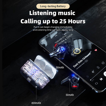 Ασύρματα ακουστικά Graffiti Ακουστικά Bluetooth TWS Ακουστικά Ενδόμυχα Αθλητικά Μουσική Φορητά ασύρματα ακουστικά Ακουστικά με προστασία από τον ιδρώτα