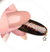 10 DB 3D körömbűvek Lógó Kereszt szív hold köröm ékszerek 3D körömbűvek Nail Art Dekorációs körömpiercing medálokhoz