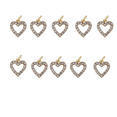 10 DB 3D körömbűvek Lógó Kereszt szív hold köröm ékszerek 3D körömbűvek Nail Art Dekorációs körömpiercing medálokhoz