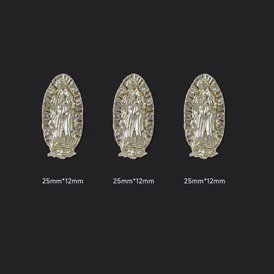 Luxury Pink Gun Nail Charms Kawaii Bunny Glitter Rhinestones Κρυστάλλινα DIY κοσμήματα μανικιούρ 3D αξεσουάρ διακόσμησης νυχιών