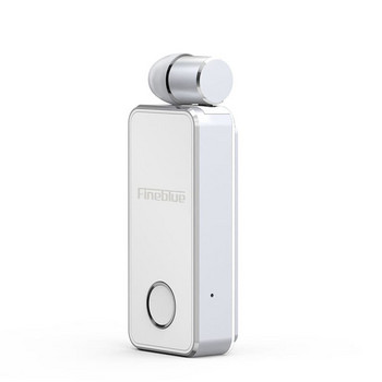 Безжични слушалки Fineblue F2 Pro Lotus Bluetooth-съвместими хендсфри с микрофон TWS Щипка за слушалки Телефон за уши F920 F990 Метал