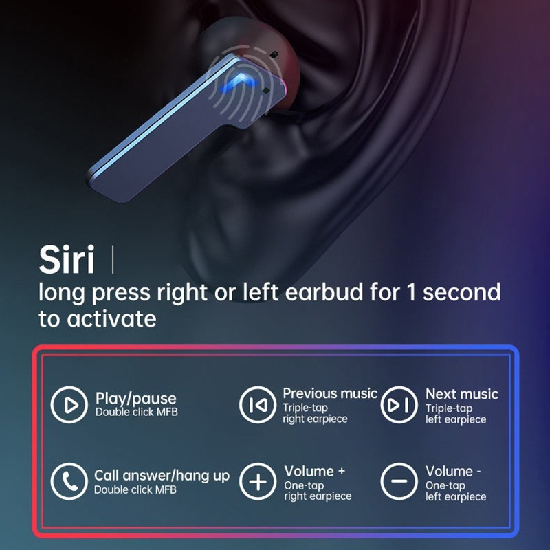 Fineblue 2022 Nové TWS Herné Slúchadlá Bezdrôtové Slúchadlá Bluetooth Stereo Handsfree Headset Blututh Herné Potlačenie Hluk