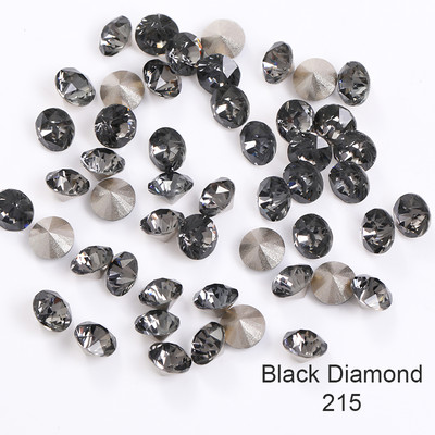 5MM 50PCS Piese Unghii Diamante de lux Decor Sclipici Pietre Strasuri Geme de Sticlă Pietre 3d Charms Cristale Suporturi 32 Tăiere