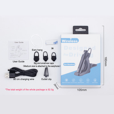 X7 Car Driving Bluetooth Earphone Ασύρματο Lotus CVC Ακουστικό μείωσης θορύβου με μικρόφωνο Handsfree Earbuds Έλεγχος έντασης ήχου