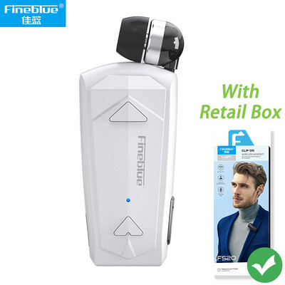 Ακουστικά Bluetooth Fineblue F520 Αναδιπλούμενο Auricular Lavalier Clip σε ακουστικά για ένα αυτί Hand Free Wireless Lotus Original