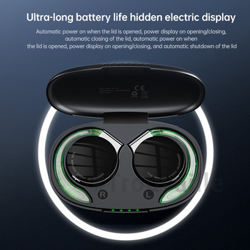 Trouvaille Earhook TWS Спортни слушалки Running Light With Mic Водоустойчиви IPX5 слушалки Bluetooth безжични слушалки за спорт