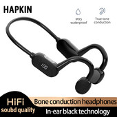 Căști cu conducție osoasă Bluetooth TWS VG07 Căști cu control tactil bas fără fir HD pentru alergare în aer liber Căști cu anulare a zgomotului