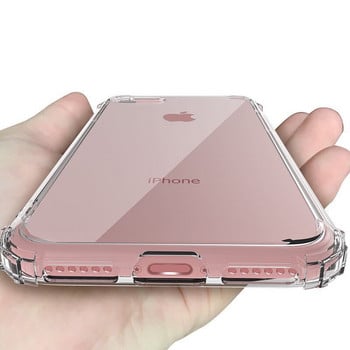 Ισχυρή προστασία Crystal Clear TPU κάλυμμα για Iphone 14 13 12 11 Pro Max X XR XS 6 6S 7 8 Plus SE 2020 Αντικρουστική θήκη