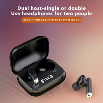 J70 Mini Bluetooth 5.0 ασύρματα ακουστικά Protable LED Ψηφιακή οθόνη Ακουστικά Έλεγχος αφής TWS Αδιάβροχα αθλητικά ακουστικά