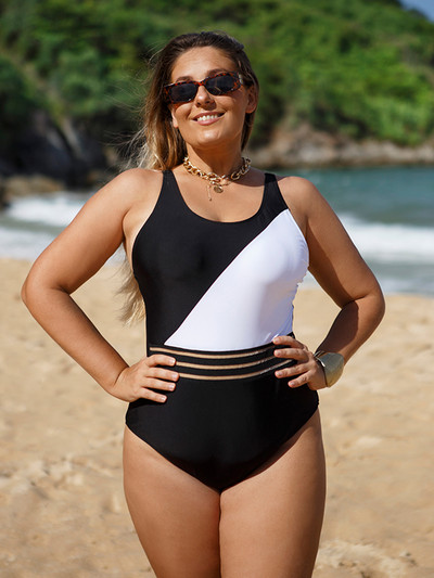 Túlméretes mintás egyrészes fürdőruha női cipzár fodros fürdőruhák fürdőruha conjunto biquinis feminino trajes de baño mujer