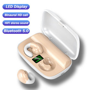 S19 TWS Mini bezdrôtové slúchadlá Hudobné Bluetooth slúchadlá Herné slúchadlá Športové slúchadlá do uší fungujú na všetkých smartfónoch s mikrofónom