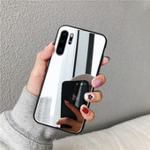 Peeglipehme korpuse kate HUAWEI Honor 50 9A 8A 8X 9 10 20s 20 30i Nova 7i 9 9x 10i P20 P30 Pro P40 lite E plaadistuskatte jaoks