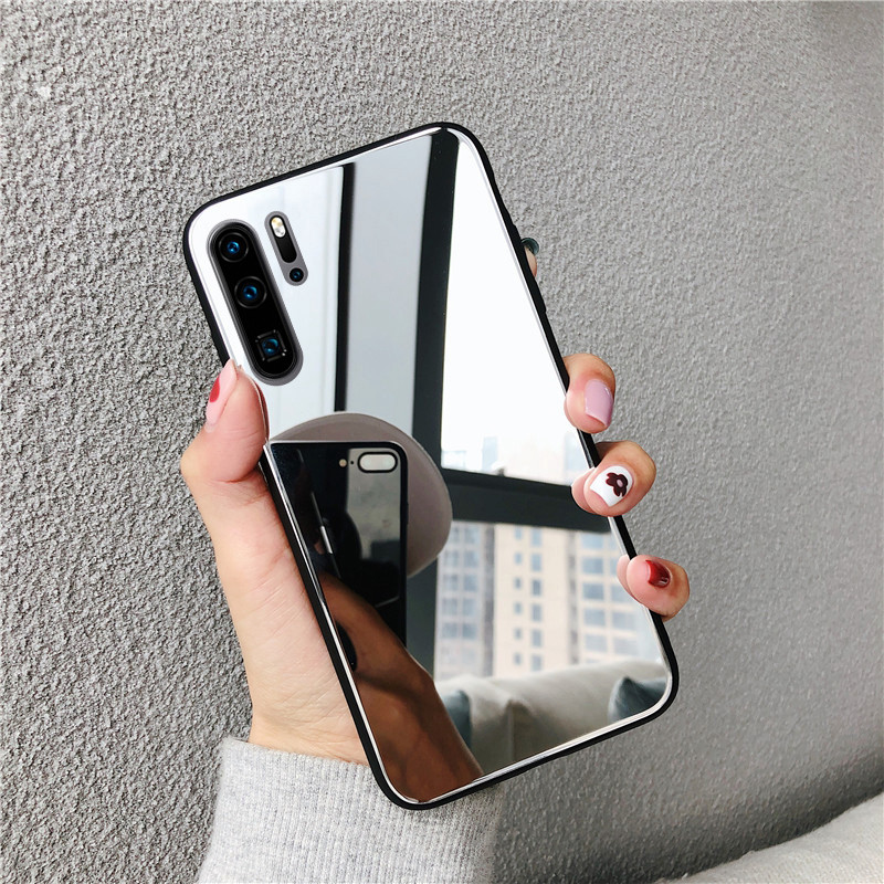 Peeglipehme korpuse kate HUAWEI Honor 50 9A 8A 8X 9 10 20s 20 30i Nova 7i 9 9x 10i P20 P30 Pro P40 lite E plaadistuskatte jaoks