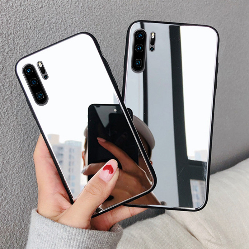 Peeglipehme korpuse kate HUAWEI Honor 50 9A 8A 8X 9 10 20s 20 30i Nova 7i 9 9x 10i P20 P30 Pro P40 lite E plaadistuskatte jaoks