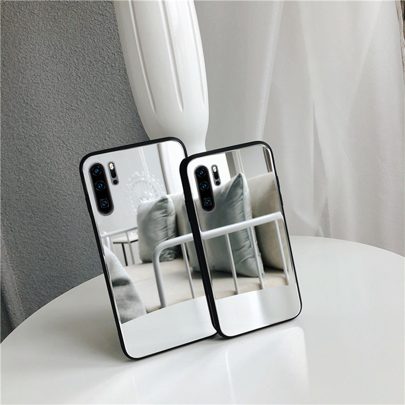 Peeglipehme korpuse kate HUAWEI Honor 50 9A 8A 8X 9 10 20s 20 30i Nova 7i 9 9x 10i P20 P30 Pro P40 lite E plaadistuskatte jaoks