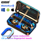 F9-10 TWS Ασύρματα ακουστικά Αδιάβροχα 9D Στερεοφωνικά Αθλητικά Ακουστικά Μείωσης Θορύβου για Ακουστικά Bluetooth Iphone Xiaomi Huawei Oppo