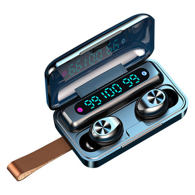 F9-10 TWS Ασύρματα ακουστικά Αδιάβροχα 9D Στερεοφωνικά Αθλητικά Ακουστικά Μείωσης Θορύβου για Ακουστικά Bluetooth Iphone Xiaomi Huawei Oppo