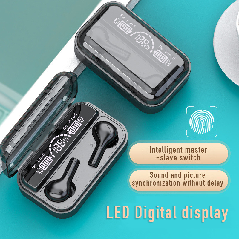 F9-278 TWS Ασύρματα ακουστικά Bluetooth Μουσική Ακουστικό Surround Ήχος Αδιάβροχο για Iphone Huawei Αθλητικά Ακουστικά Samsung Xiaomi