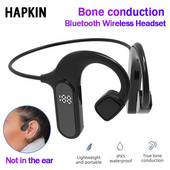 Căști cu conducție osoasă Căști Bluetooth fără fir MD41 cu microfon Căști stereo pentru sport în aer liber Căști digitale rezistente la apă