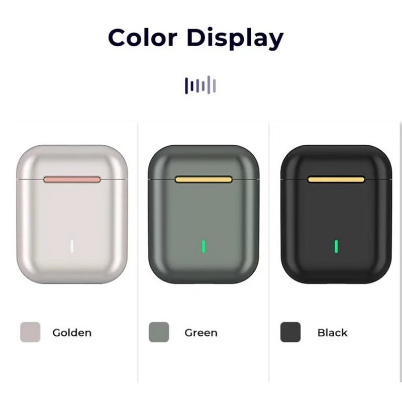 Ασύρματα ακουστικά J18 TWS Bluetooth Αδιάβροχα ακουστικά μουσικής IPX5 HIFI-Sound για Iphone Αθλητικά ακουστικά Huawei Samsung Xiaomi