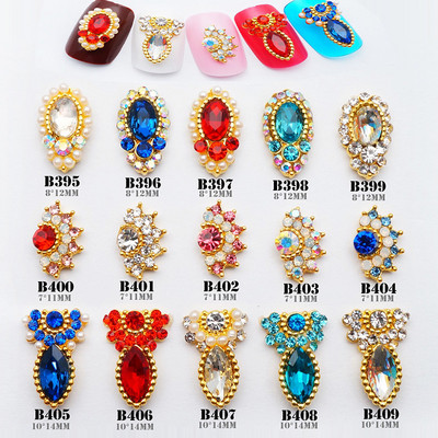 Új 10db/tétel 3D vaku gyémánt Nail art Dekoráció luxus köröm strassz Kiegészítők felső szintű kristály Manikűr varázslatok