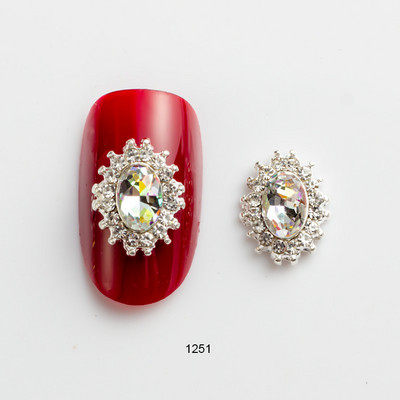 Új 10db/tétel 3D vaku gyémánt Nail art Dekoráció luxus köröm strassz Kiegészítők felső szintű kristály Manikűr varázslatok