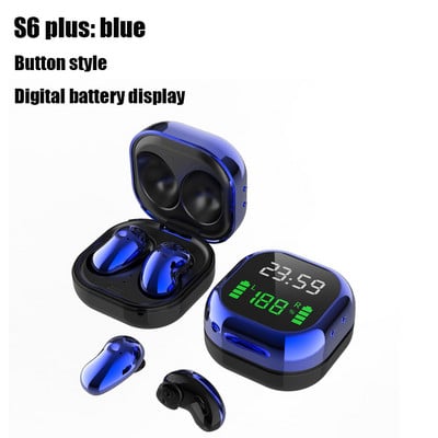 Bežične slušalice Bluetooth slušalice S6 TWS Mini slušalice Vodootporne glazbene slušalice Stereo sportske slušalice za iPhone Xiaomi