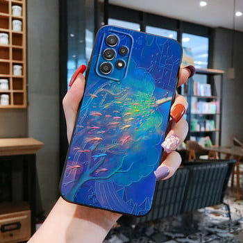 3D арт калъф за телефон Funda Samsung Galaxy A52 A52S A53 A73 A72 A71 A50 A 52S 53 52 73 72 51 71 4G 5G Калъфи Мек силиконов капак