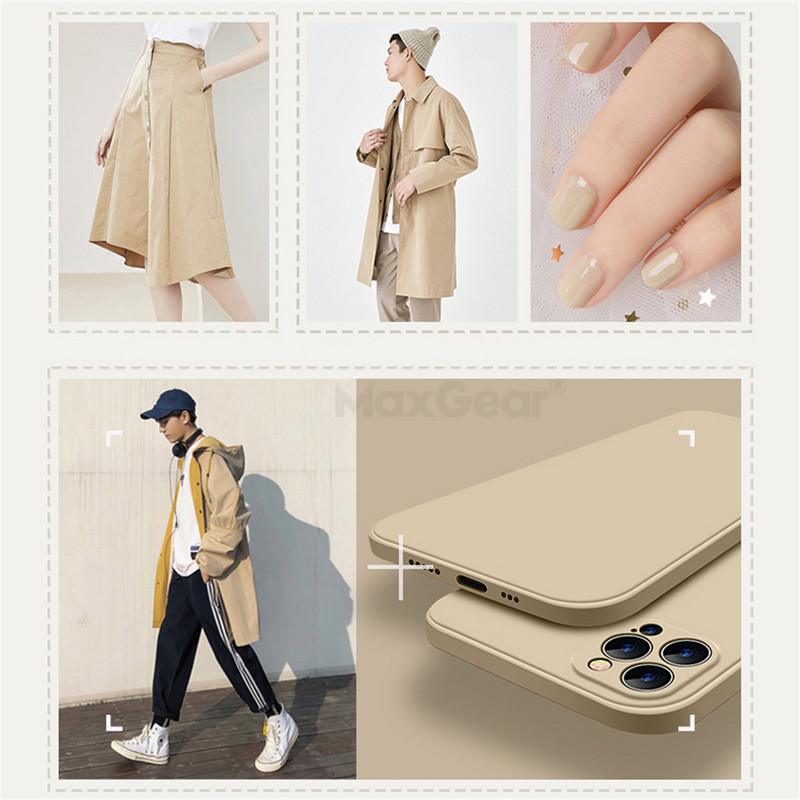 Luksuslik originaalne kandiline vedel silikoonümbris iPhone 12 13 14 11 Pro Max Mini X XR XS Max 7 8 Plus SE 2 põrutuskindla pehme kattega