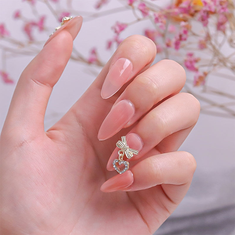 50 kom. Nail Art Alloy 3D privjesci Skupni nasumični dizajni Luksuzni Nail Chrms od legure Kristalni nakit Veleprodaja za DIY Nail Art privjesci 1*