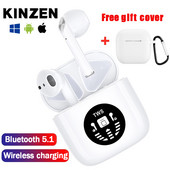 Ακουστικά Bluetooth 5.0 True Wireless Earbuds with Charging Box Αδιάβροχα Mini ακουστικά ελέγχου έντασης για αθλητικά TWS P80