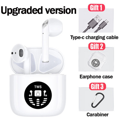 Ακουστικά Bluetooth 5.0 True Wireless Earbuds with Charging Box Αδιάβροχα Mini ακουστικά ελέγχου έντασης για αθλητικά TWS P80