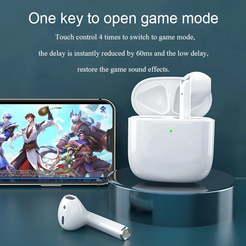 Ακουστικά Bluetooth 5.0 True Wireless Earbuds with Charging Box Αδιάβροχα Mini ακουστικά ελέγχου έντασης για αθλητικά TWS P80