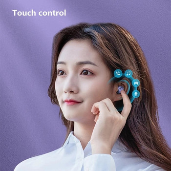 Ακουστικά bluetooth TWS M32 ασύρματα ακουστικά Μείωση θορύβου και αδιάβροχο Εφαρμογή στο τηλέφωνο Xiaomi Huawei Oppo Redmi Iphone