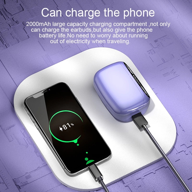 Slušalica bluetooth TWS M32 Bežične slušalice Smanjenje buke i vodootpornost Primijeni na Xiaomi Huawei Oppo Redmi Iphone telefon