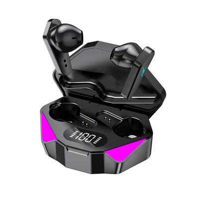 Căști Căști fără fir Căști pentru jocuri Căști cu reducere a zgomotului Căști Bluetooth rezistente la apă Funcționează pe toate telefoanele inteligente X15